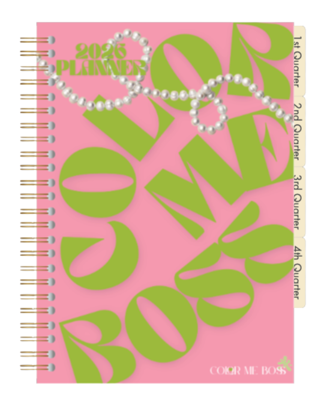 Color Me Boss Undated Daily Planner