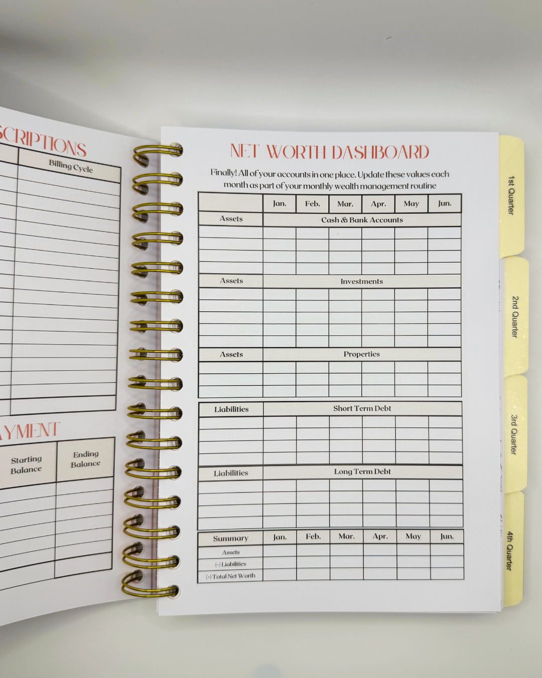 Color Me Boss Undated Daily Planner