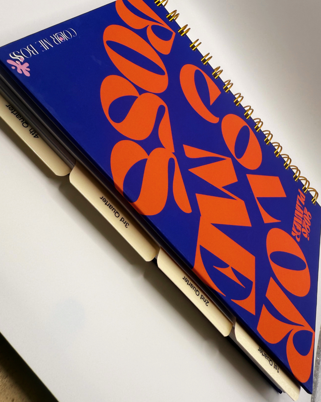 Color Me Boss Undated Daily Planner